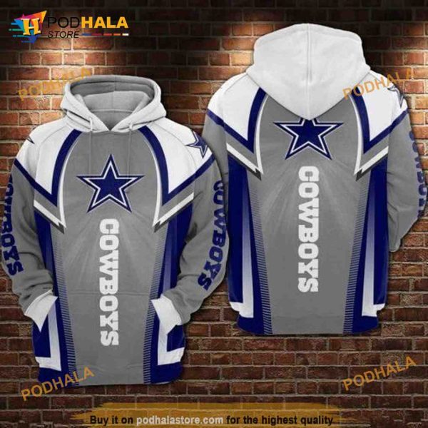 NFL Dallas Cowboys 3D Hoodie, 3D Sweatshirt