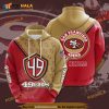 NFL San Francisco 49ers 3D Hoodie, 3D Sweatshirt