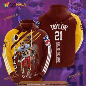 NFL Washington Commanders All Over Print Zip Hoodie 3D Fishing