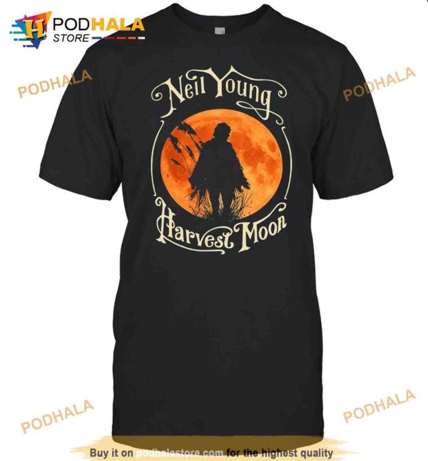 Neil Young Harvest Moon Halloween Shirt