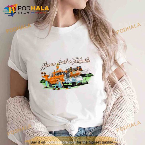 Never Lost A Tailgate Knoxville Shirt