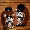 Never Too Old For Mickey Disney Over Print 3D Hoodie, 3D Sweatshirt