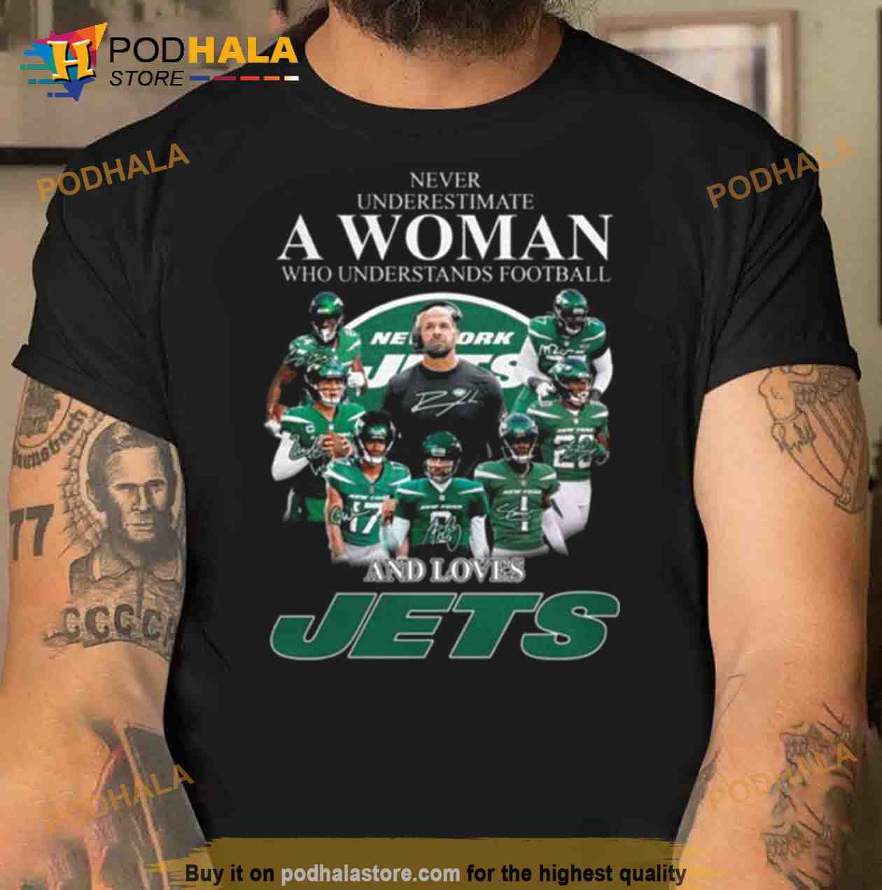 New York Jets T-Shirts & T-Shirt Designs