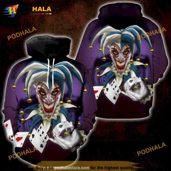 New Joker Anime 3D Hoodie, 3D Sweatshirt