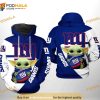 New York Giants NFL Baby Yoda Team 3D Hoodie, 3D Sweatshirt