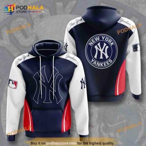 New York Yankees 3D Hoodie, Sweatshirt
