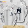 New York Yankees 3D Hoodie, Sweatshirt All White