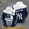 New York Yankees Skull Hat 3D Hoodie, Sweatshirt