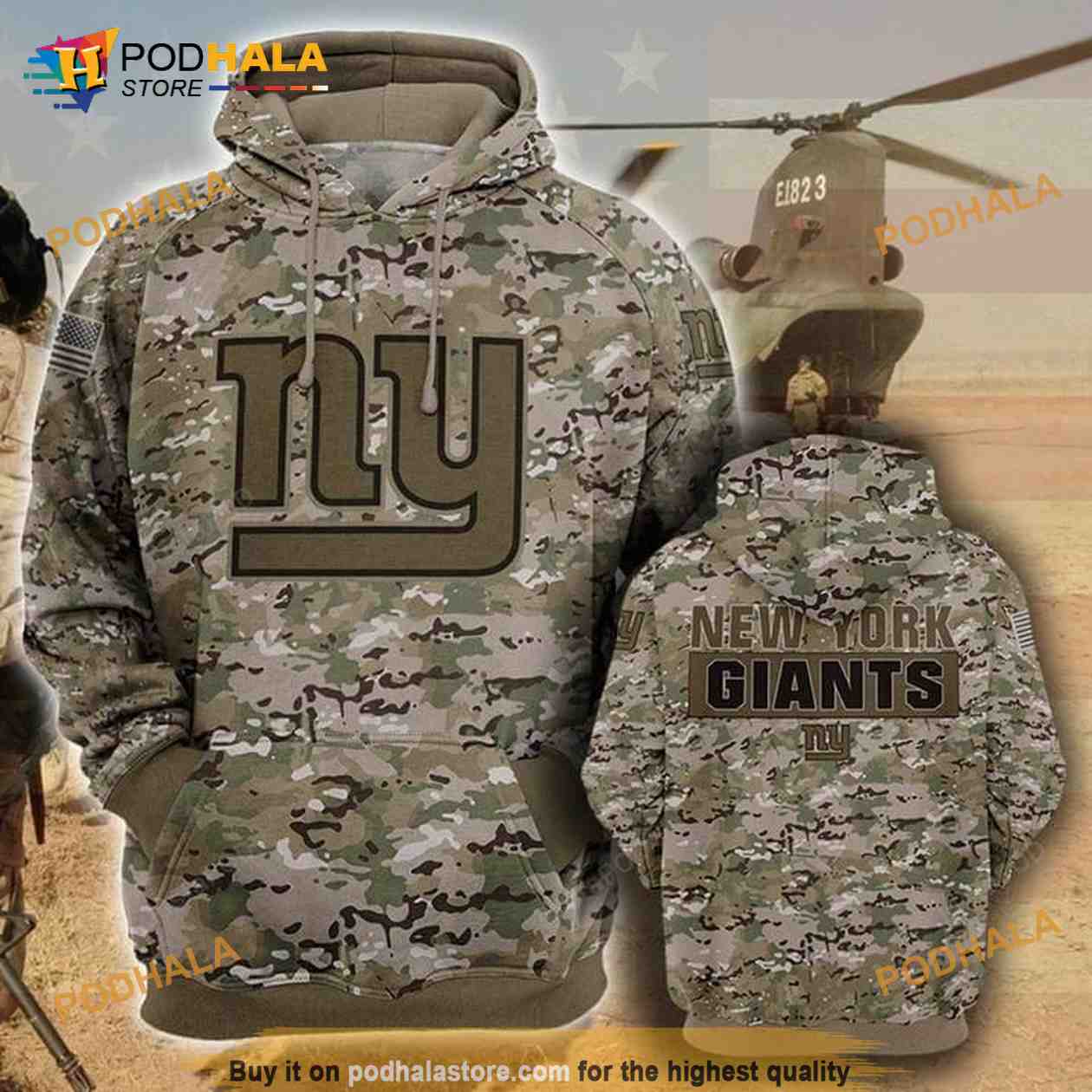 Giants Salute to Service Hoodie - Giants Store