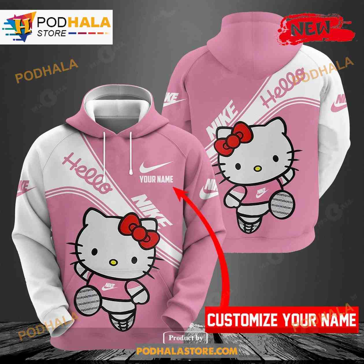 Personalized NFL San Francisco 49ers Special Hello Kitty Design