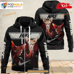 Nike Sphynx Cat Fashion Luxury US 3D Hoodie Sweatshirt 2