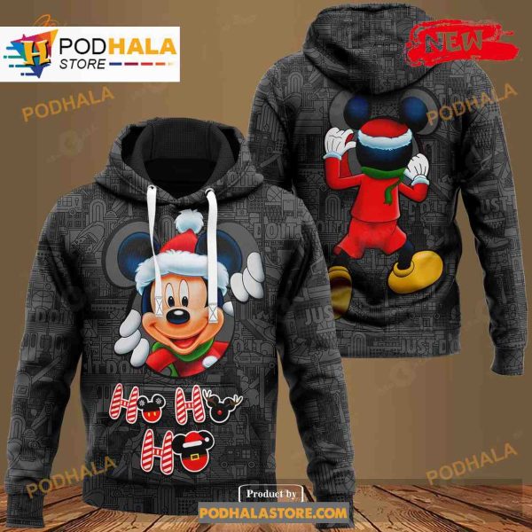 Nike X Mickey Mouse Black Funny Premium Luxury Us Sweatshirt 3D Hoodie And Pants