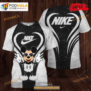 Nike and Mickey Mouse Players Fashion Luxury Design 3D Hoodie Sweatshirt 2
