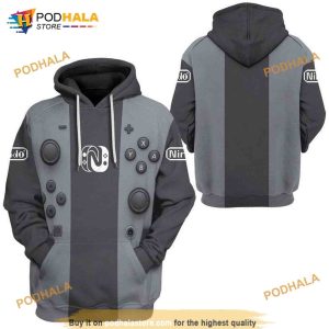 Nintendo Switch Over Print 3D Hoodie, 3D Sweatshirt