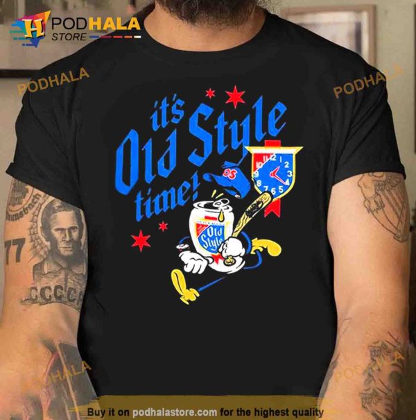 Old Style Beer It’S Old Style Time Trending Shirt