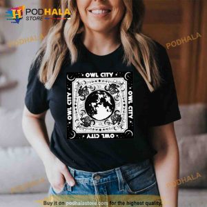 Owl City Moon Cycle Bandana Trending Shirt