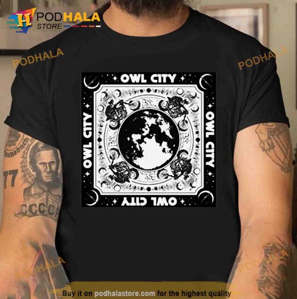 Owl City Moon Cycle Bandana Trending Shirt
