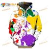 Paint Splatter Sweatshirt 3D Hoodie - Ny21