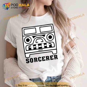 Patton Oswalt Wearing Sorcerer Crew Swag Shirt 2