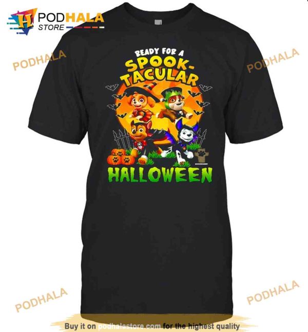 Paw Patrol Ready For Spooktacular Halloween Shirt