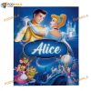 Personalized Cinde Blanket, Princess Cinde Blanket