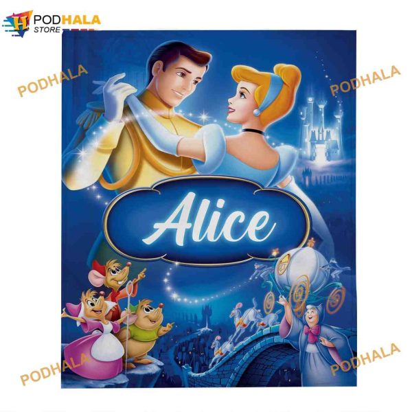 Personalized Cinde Blanket, Princess Cinde Blanket
