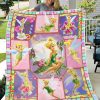 Personalized Disney Tinkerbell Fleece Blanket, Disney Blanket