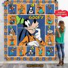 Personalized Goofy Disney Fleece Blanket, Disney Gift Ideas
