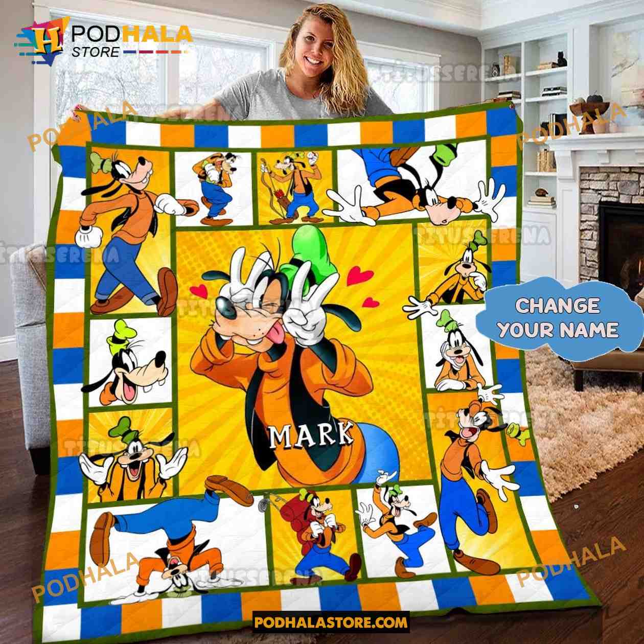 Personalized Name Mickey Mouse Blanket, Mickey Mouse Quilt, Mickey Mouse  Gifts For Adults - Bring Your Ideas, Thoughts And Imaginations Into Reality  Today