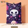 Personalized Halloween Blanket, Custom Baby Name Blanket, Spooky Gifts