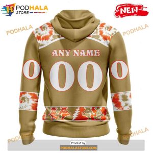 Personalized NHL Anaheim Ducks Grateful Dead Design Shirt 3D Hoodie 2
