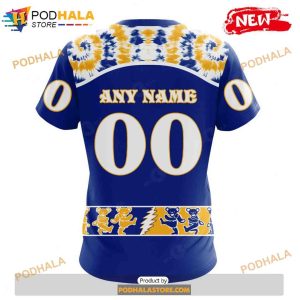 Personalized NHL Buffalo Sabres Grateful Dead Design Shirt 3D Hoodie 4