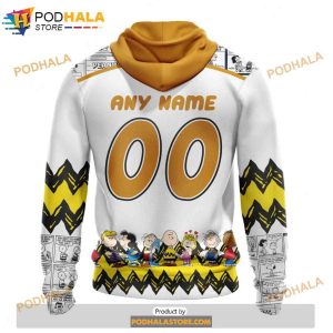 Personalized NHL Chicago Blackhawks Peanuts Snoopy Design Shirt 3D Hoodie 2 1