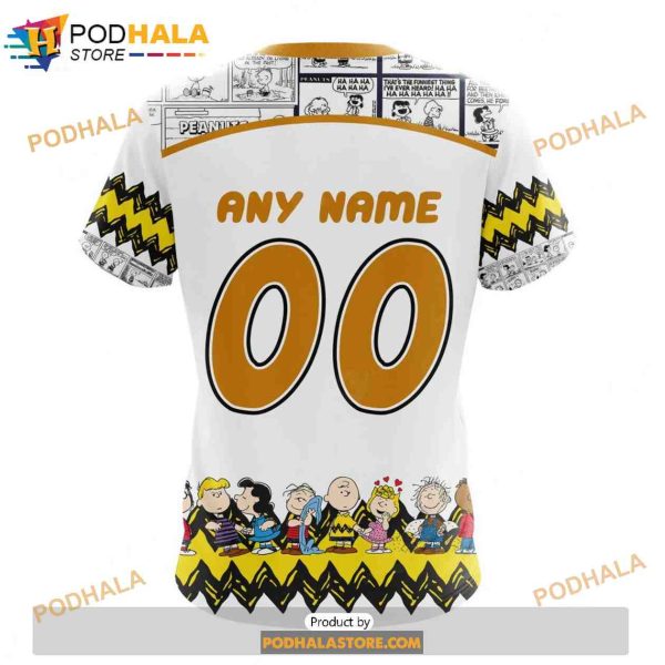 Personalized NHL Chicago Blackhawks Peanuts Snoopy Design Shirt 3D Hoodie