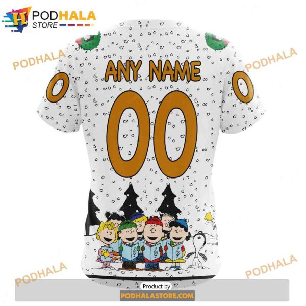 Personalized NHL Chicago Blackhawks Peanuts Snoopy Design Shirt 3D Hoodie