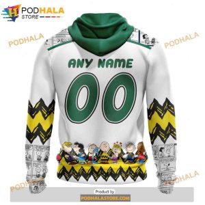 Personalized NHL Dallas Stars Peanuts Snoopy Design Shirt 3D Hoodie Gift 2