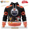 Personalized NHL Edmonton Oilers Paw Patrol Design Shirt 3D Hoodie