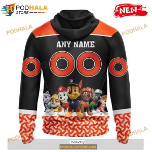 Personalized NHL Edmonton Oilers Paw Patrol Design Shirt 3D Hoodie 2
