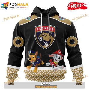 Personalized NHL Florida Panthers Paw Patrol Design Shirt 3D Hoodie 1
