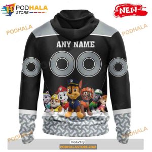 Personalized NHL Los Angeles Kings Paw Patrol Design Shirt 3D Hoodie 2