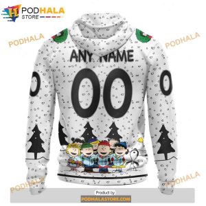 Personalized NHL Los Angeles Kings Peanuts Snoopy Design Shirt 3D Hoodie 2