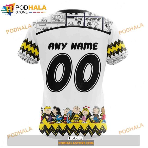 Personalized NHL Los Angeles Kings Peanuts Snoopy Design Shirt 3D Hoodie