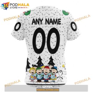 Personalized NHL Los Angeles Kings Peanuts Snoopy Design Shirt 3D Hoodie 4