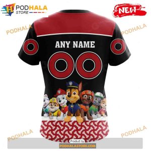 Personalized NHL Montreal Canadiens Paw Patrol Design Shirt 3D Hoodie 4