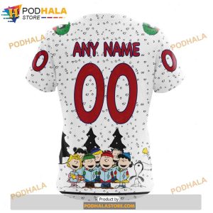 Personalized NHL Montreal Canadiens Peanuts Snoopy Design Shirt 3D Hoodie 4 1