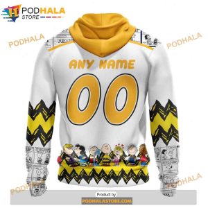 Personalized NHL Nashville Predators Peanuts Snoopy Design Shirt 3D Hoodie Gift 2