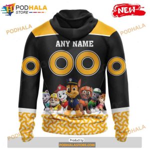 Personalized NHL Pittsburgh Penguins Paw Patrol Design Shirt 3D Hoodie 2