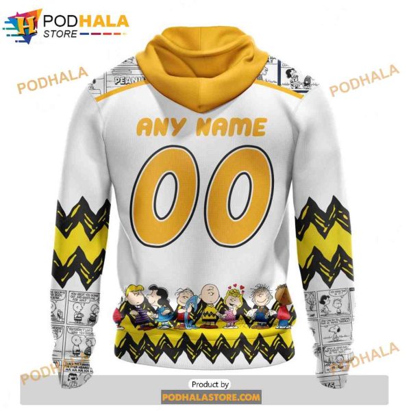 Personalized NHL Pittsburgh Penguins Peanuts Snoopy Design Shirt 3D Hoodie Gift