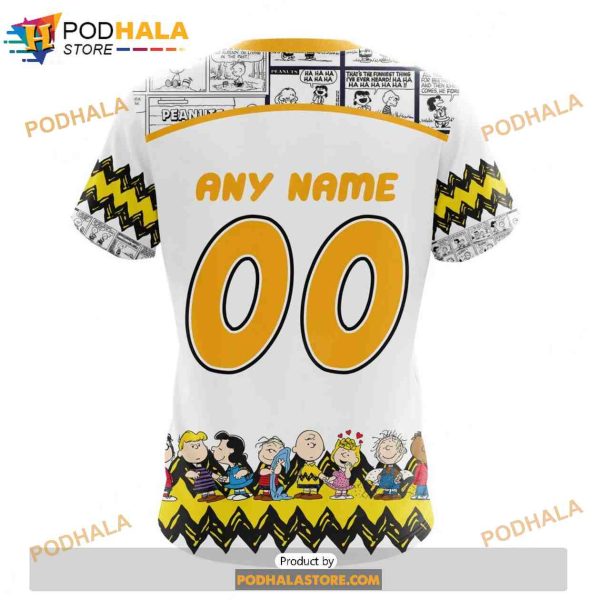 Personalized NHL Pittsburgh Penguins Peanuts Snoopy Design Shirt 3D Hoodie Gift