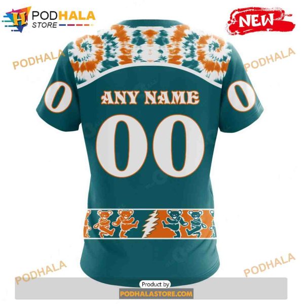 Personalized NHL San Jose Sharks Grateful Dead Design Shirt 3D Hoodie